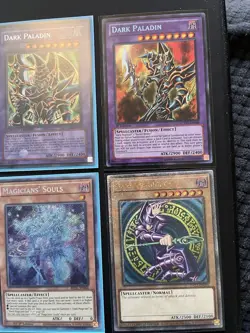 Konami Yu-Gi-Oh! Dark Paladin, Magician Girl, Souls 1st Ed 6 Cards Foil Lot - Image 4