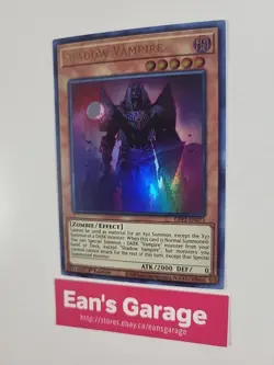 YuGiOh! Shadow Vampire 1st Edition GFP2-EN071 Ultra Rare foil - MN - Image 3