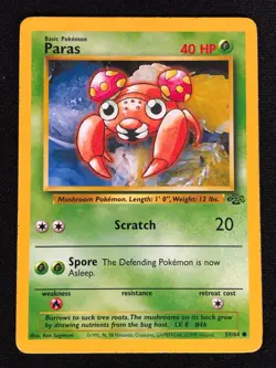 Pokemon Paras 59/64 Common (LP) - Image 1