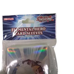 Yu-Gi-Oh! Elemental Hero Card Sleeves Miracle Fusion 50ct Konami Official Sealed - Image 4