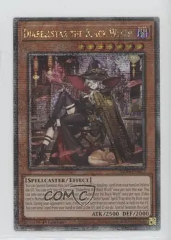 QCSR - Diabellstar the Black Witch 1st Ed. YuGiOh Quarter Century Stampede - Image 1