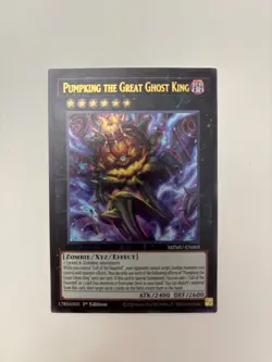 Pumpking the Great Ghost King 1st Edition Ultra Rare MZMU-EN005 Yu-Gi-Oh! NM - Image 1