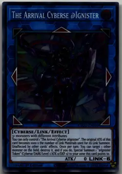 The Arrival Cyberse @Ignister Super Rare Eternity Code ETCO-EN050 LP - Image 1