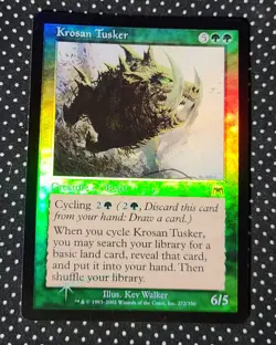 Magic: The Gathering - Krosan Tusker - Onslaught - Foil - 272/350 - Common - Image 2