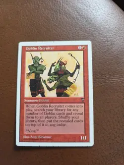 Mtg Goblin Recruiter x1 Anthologies - Image 1