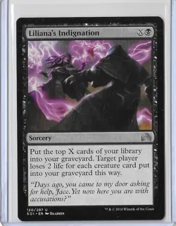 MTG Liliana's Indignation Shadows over Innistrad (SOI) Magic #120/297 Unplayed - Image 1