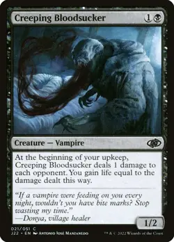 Creeping Bloodsucker- Jumpstart 2022 Regular MTG-NM - Image 1