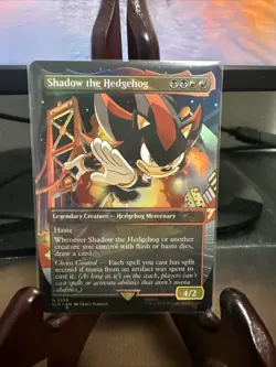 Shadow the Hedgehog (Rainbow Foil) Secret Lair Drop Foil - Image 1