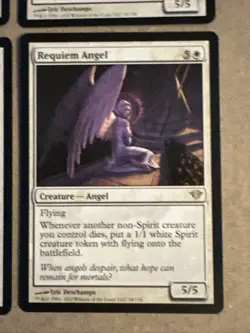 Requiem Angel X4 Dark Ascension Ex/NM Condition see pics Front Back - Image 2