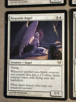Requiem Angel X4 Dark Ascension Ex/NM Condition see pics Front Back - Image 3