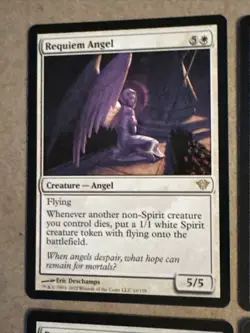 Requiem Angel X4 Dark Ascension Ex/NM Condition see pics Front Back - Image 4