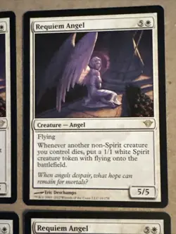 Requiem Angel X4 Dark Ascension Ex/NM Condition see pics Front Back - Image 5