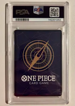 2025 ONE PIECE MONKEY D LUFFY OP13-118 CARRYING ON HIS WILL SEC ALT ART PSA 10 - Image 2