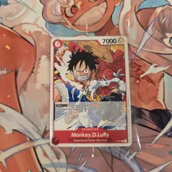 Monkey.D.Luffy (Super Pre-Release) [Participant] P-001 One Piece Tournament seal - Image 1