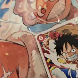 Monkey.D.Luffy (Super Pre-Release) [Participant] P-001 One Piece Tournament seal - Image 3