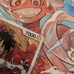 Monkey.D.Luffy (Super Pre-Release) [Participant] P-001 One Piece Tournament seal - Image 4