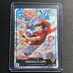 Monkey D Luffy OP15-098 Alt Art Leader English Adventure On Kami's One Piece 🔥 - Image 1