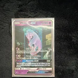 Mewtwo GX 78/73 Secret Rare Full Art Holo 190 HP Shining Legends Pokemon TCG - Image 1