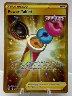 Pokemon Power Tablet 281/264 Fusion Strike Sword & Shield SECRET RARE - Image 2