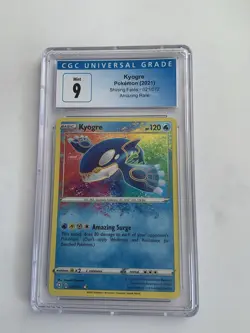 Kyogre 021/072 CGC 9 Mint 2021 Shining Fates Amazing Rare - Image 1