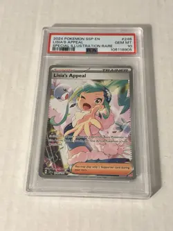 Pokemon Lisia's Appeal S&V Surging Sparks Trainer #246 GEM MINT PSA 10 - Image 1