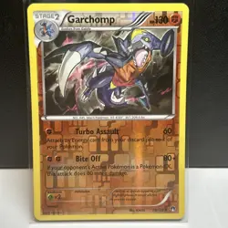 Pokemon Garchomp 70/122 Reverse Holo XY Breakpoint NM - Image 1
