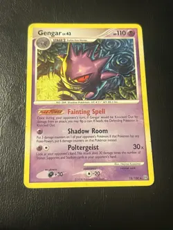 Gengar 18/100 Pokemon Stormfront Rare 2008 LP - Image 1