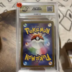 2023 Pokemon Wartortle Trading Card Classic JPN #002 Holo AGS 10 - Image 2