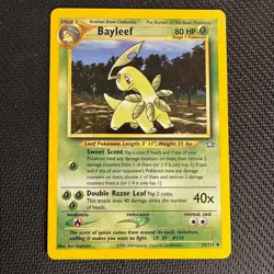 Pokemon TCG Bayleef Neo Genesis Uncommon 29/111 - Image 1