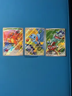 Pokemon TCG First Partner Illustration Kanto Starter Promos Gen 1 All NM - Image 1