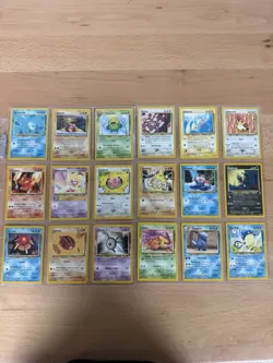 Yuka Morii NM (Unlimited) COMPLETE Pokemon NEO REVELATION Set 20-Card COMMON - Image 1