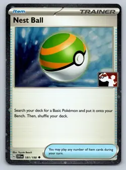 Nest Ball 181/198 Uncommon Prize Pack Series Cards Pokemon Holo Near Mint - Image 1
