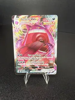 Pokemon TCG Gengar VMAX Alternate Art Fusion Strike Near Mint Condition - Image 2