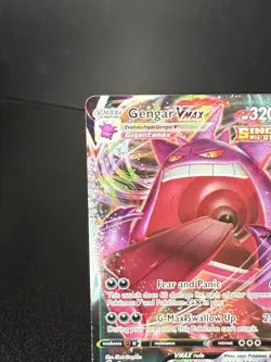 Pokemon TCG Gengar VMAX Alternate Art Fusion Strike Near Mint Condition - Image 3