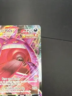 Pokemon TCG Gengar VMAX Alternate Art Fusion Strike Near Mint Condition - Image 4