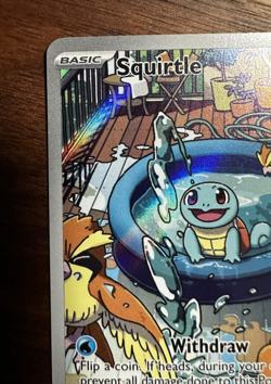 Squirtle Illustration Rare Pokemon Stellar Crown 148/142 - Image 4