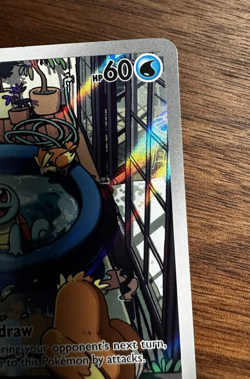 Squirtle Illustration Rare Pokemon Stellar Crown 148/142 - Image 5