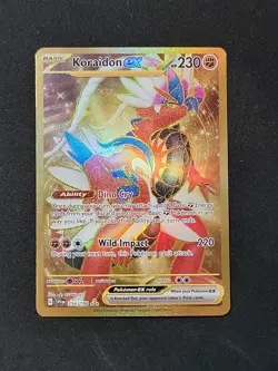 Pokemon TCG Koraidon ex Scarlet & Violet Base Set 254/198 Holo Hyper Rare - Image 1