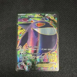 Pokemon Gengar EX 114/119 XY Phantom Forces Full Art Ultra Rare Holo Card - Image 1