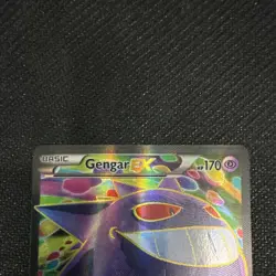 Pokemon Gengar EX 114/119 XY Phantom Forces Full Art Ultra Rare Holo Card - Image 2
