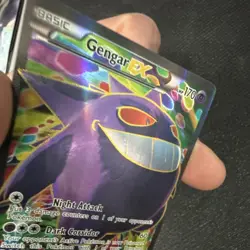 Pokemon Gengar EX 114/119 XY Phantom Forces Full Art Ultra Rare Holo Card - Image 4