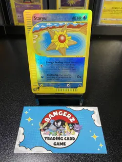 Pokemon Card - Staryu Skyridge 103/144 Common Reverse Holo - Image 1