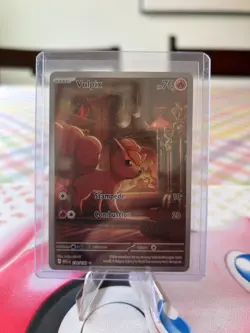 Pokemon TCG Vulpix Mega Evolution Card #138/132 Near Mint Condition - Image 1