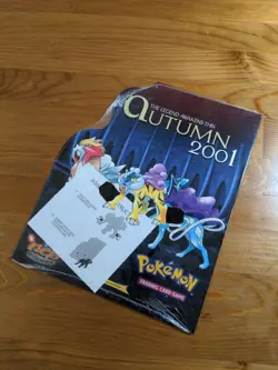 2001 POKEMON NEO REVELATION SEALED 3-D STORE COUNTER DISPLAY - Factory Sealed - Image 3