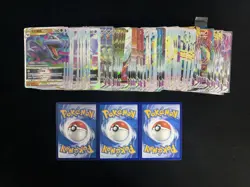 2025 Pokemon S.Chinese Aerodactyl Rayquaza Registeel Mewtwo VSTAR Lot*100 MM - Image 2
