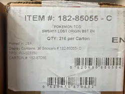 Pokemon TCG Sword & Shield Lost Origin Booster 6-Box Case SEALED SWSH11 - Image 3