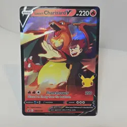Pokemon Lance's Charizard V SWSH133 Sword & Shield Promo Full Art Holo - Image 1