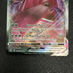 Pokemon Gengar VMAX 157/264 Swsh08 Fusion Strike Full Art Ultra Rare Holo Card - Image 3
