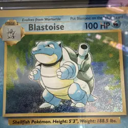 Pokemon CGC Gem Mint 10 Blastoise Trading Card Game Classic 2023 003/034 Holo - Image 5