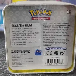 NEW SEALED Pokemon TCG Stacking Tin: Electric 2022 - Image 2